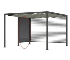 Siena Garden Schattenmanufaktur® Blende Ranotex für Pergola
