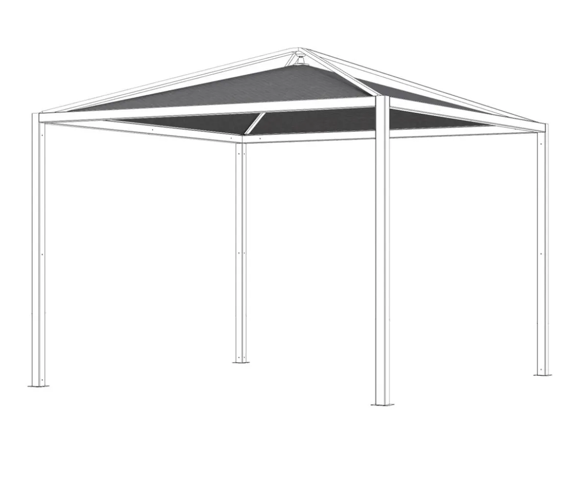 Siena Garden Schattenmanufaktur® Pergola Dachbezug Comuna, ca. B300/T300