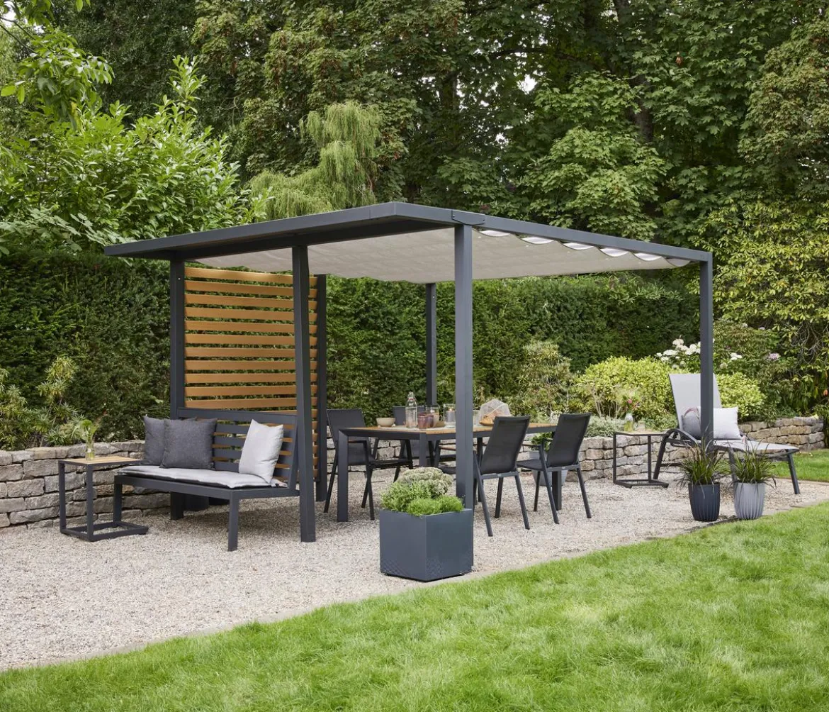 Siena Garden Schattenmanufaktur® Pergola Basis Libera, ca. B315/H217/T315 cm