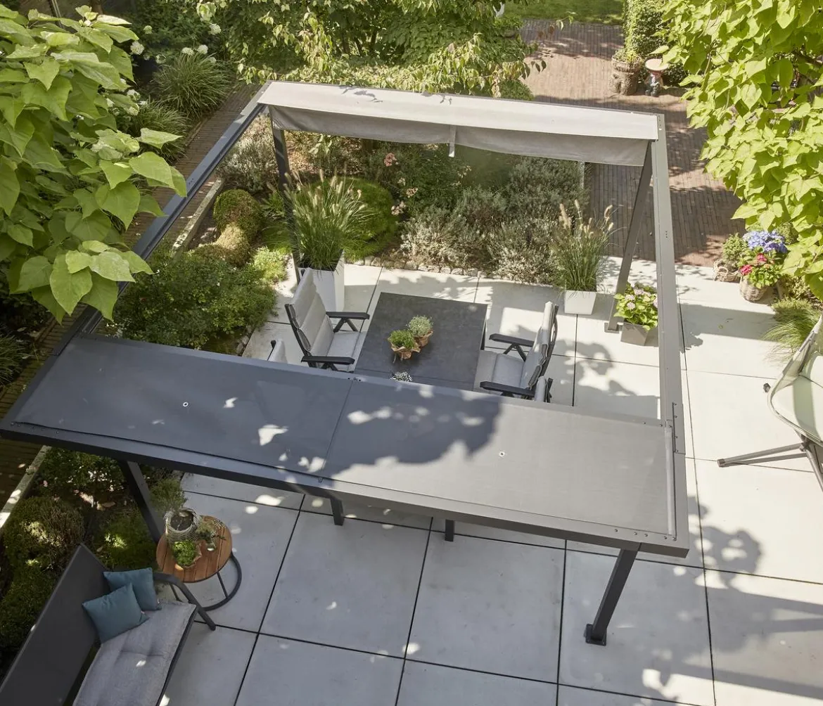 Siena Garden Schattenmanufaktur® Pergola Basis Libera, ca. B315/H217/T315 cm