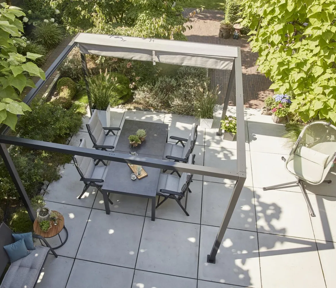 Siena Garden Schattenmanufaktur® Pergola Basis Libera, ca. B315/H217/T315 cm