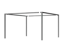 Siena Garden Schattenmanufaktur® Pergola Basis Libera, ca. B315/H217/T315 cm