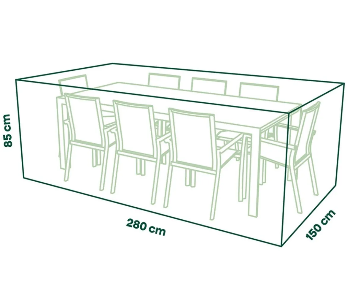 Siena Garden Sitzgruppenhülle, ca. B150/H280/T85 cm