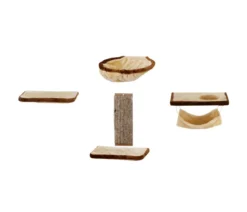 Silvio Design Katzen Kletterwand 6-teilig