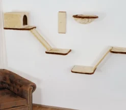 Silvio Design Katzen-Kletterwand, 8-teilig