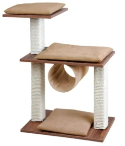 Silvio Design Kratzbaum Cosy Walnuss, 86 cm