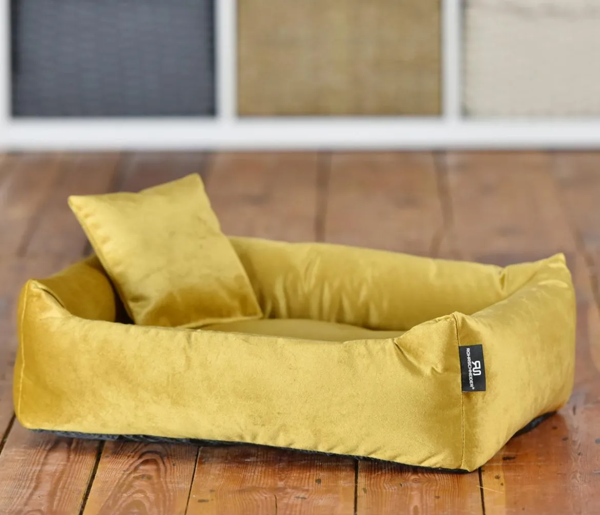 Silvio Design Kuschelsofa Samt, rechteckig