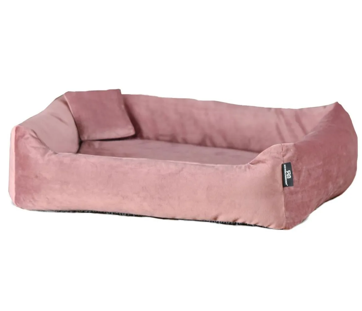 Silvio Design Kuschelsofa Samt, rechteckig