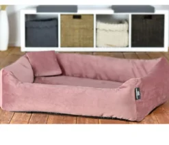 Silvio Design Kuschelsofa Samt, rechteckig