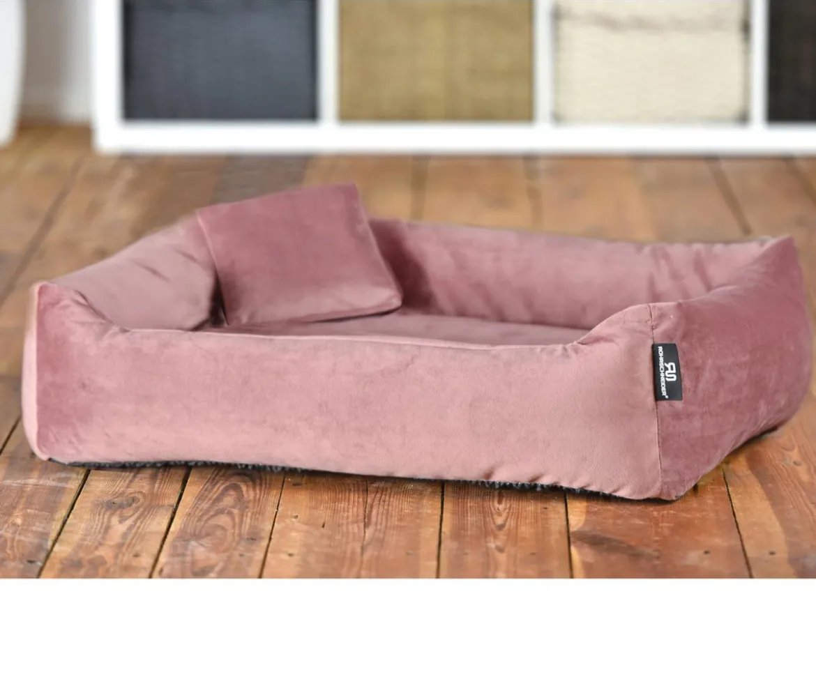 Silvio Design Kuschelsofa Samt, rechteckig