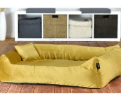 Silvio Design Kuschelsofa Samt, rechteckig