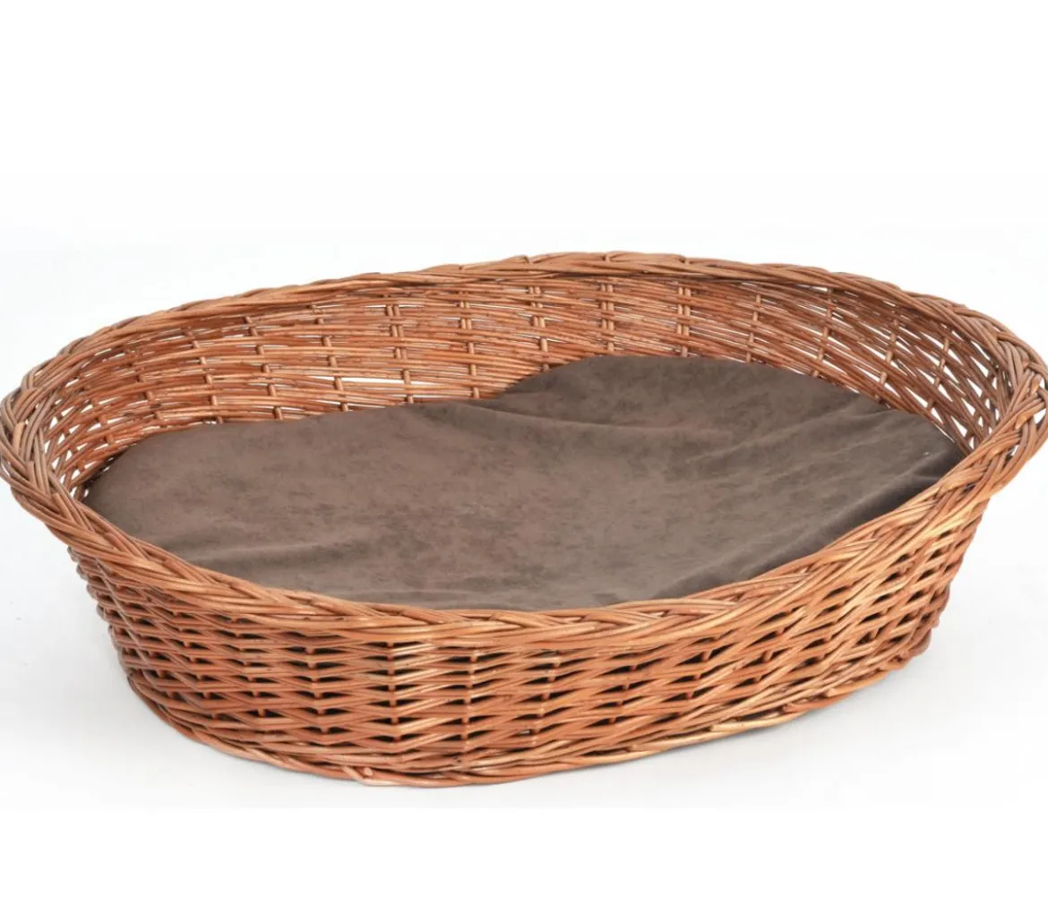 Silvio Design Ruhekorb mit Kissen, oval