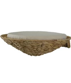 Silvio Design Wandmulde Gwen, beige/weiß, ca. Ø36/H10 cm