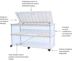Skyline Nagerheim Cordoba 120 Wide View Set, ca. B130/H71/T65 cm
