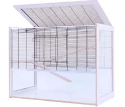 Skyline Nagerheim Lima 100 Vision, schwarz/weiß, ca. B103/H80/T60 cm