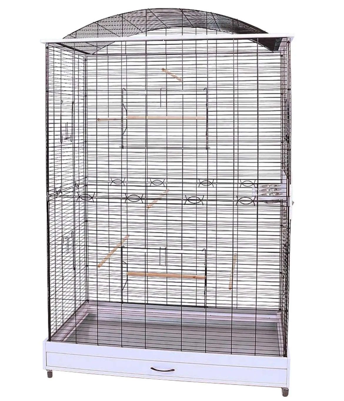 Skyline Vogelkäfig Loretto XXL, ca. B118/H175/T75 cm
