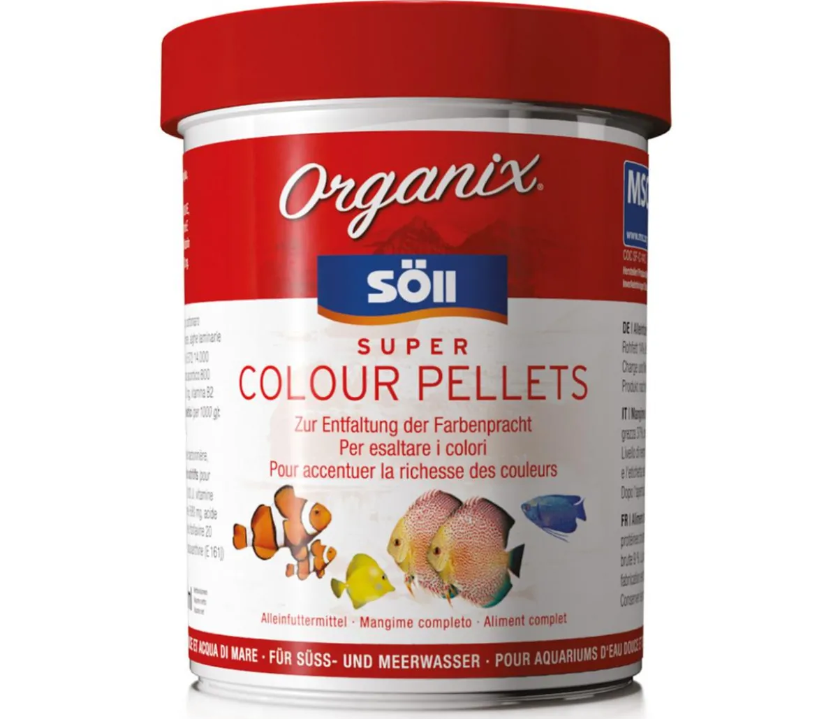 Söll Fischfutter Organix Super Colour Pellets