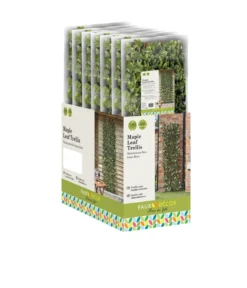 Smart Garden Holz-Spalier mit Kunststoffblättern, ca. B60/H180/T8 cm