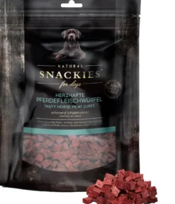 SNACKIES® Hundesnack Pferdefleischwürfel