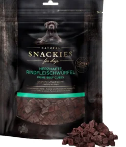 SNACKIES® Hundesnack Rindfleischwürfel