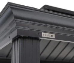 Sojag Outdoor-Pavillon BBQ Messina 68, ca. B291,6/H262/T179 cm