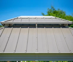 Sojag Outdoor-Pavillon Messina 1216, inkl. Moskitonetz champagner, ca. B483/H307,1/T363 cm