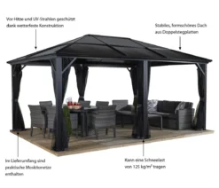 Sojag Pavillon Meridien 12x16, ca. B485/H270/T365 cm