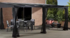 Sojag Terrassenüberdachung St. Barthelemy