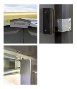 Spacemaker Gerätehaus, ca. B151/H198/T122 cm