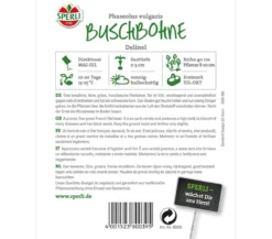 SPERLI Samen Buschbohne 'Delinel'