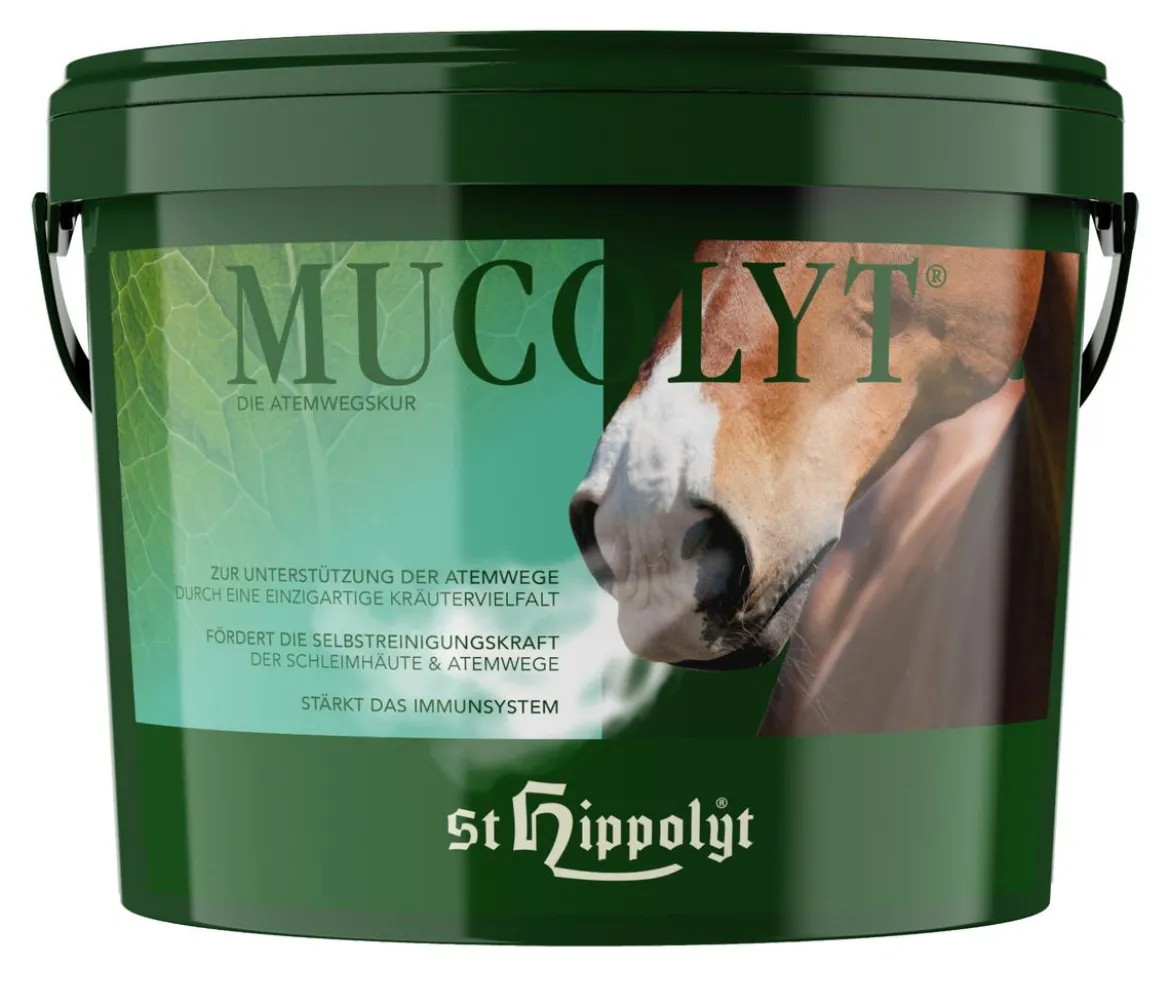 St. Hippolyt Pferdefutter Atemwegskur Mucolyt, 10 kg