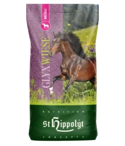 St. Hippolyt Pferdefutter Müsli Glyx-Wiese, 15 kg