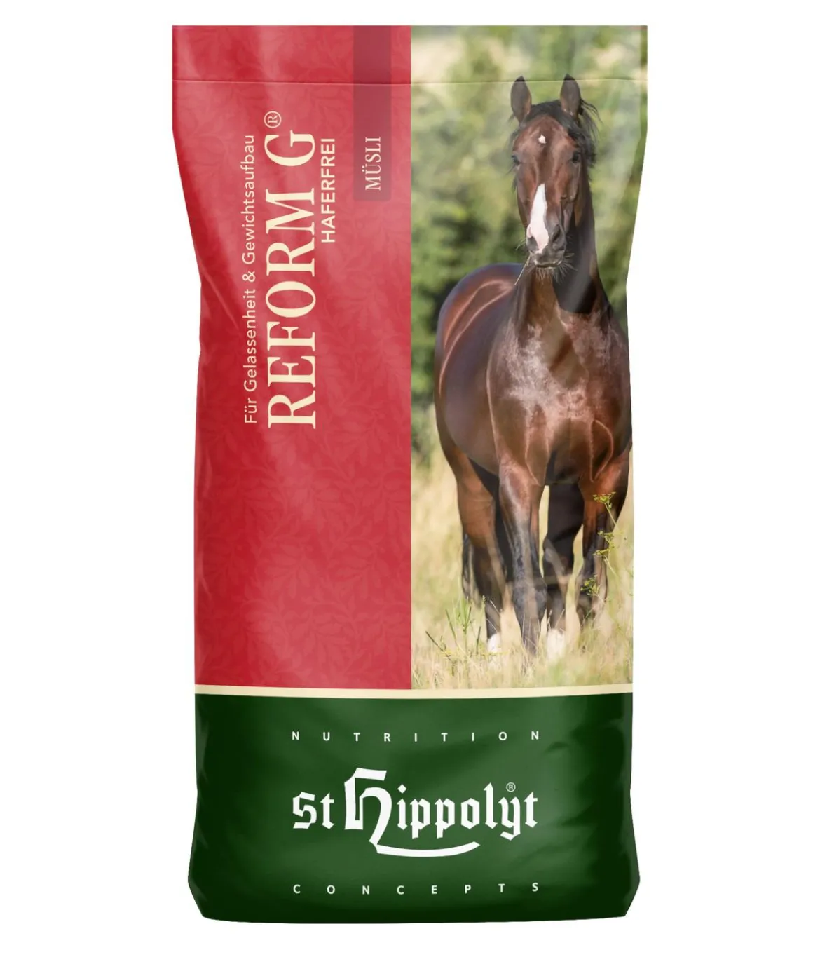 St. Hippolyt Pferdefutter Reformmüsli, 20 kg