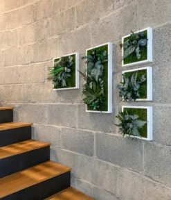 styleGREEN Bild im Dschungeldesign, quadratisch, ca. B35/H35/T16 cm