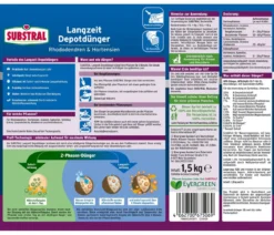Substral® Langzeit-Depotdünger für Rhododendren & Hortensien, 1,5 kg