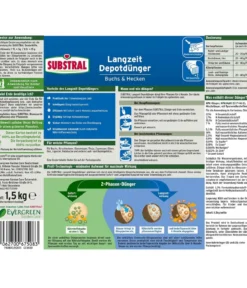 Substral® Langzeit Depotdünger Buchs & Hecken, 1,5 kg