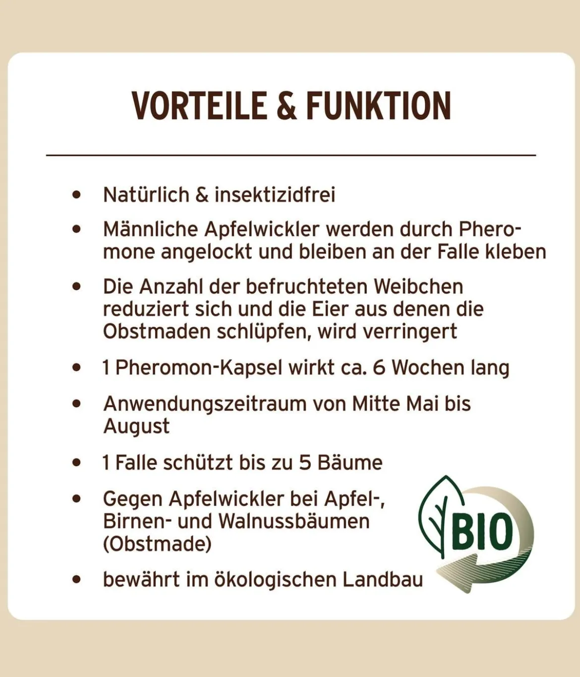 Substral® Naturen® Obstmaden Fallensystem