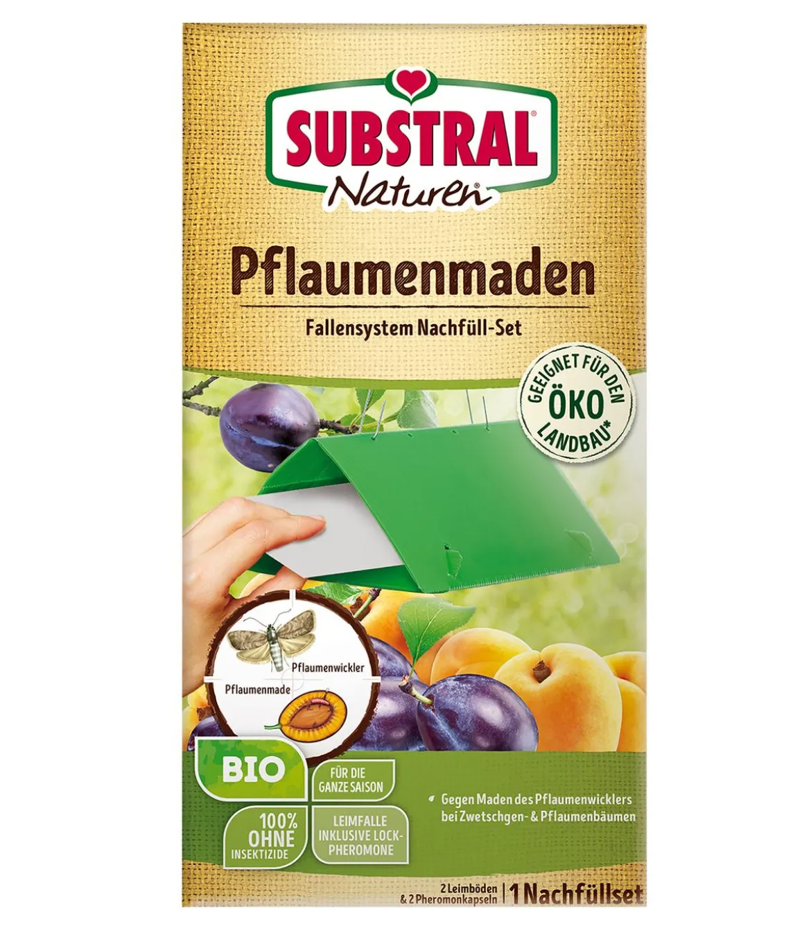Substral® Naturen® Pflaumenmaden Fallensystem Nachfüll-Set