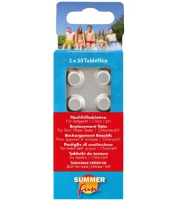 Summer Fun Nachfülltabletten Wassertestgerät, 60 Stk.