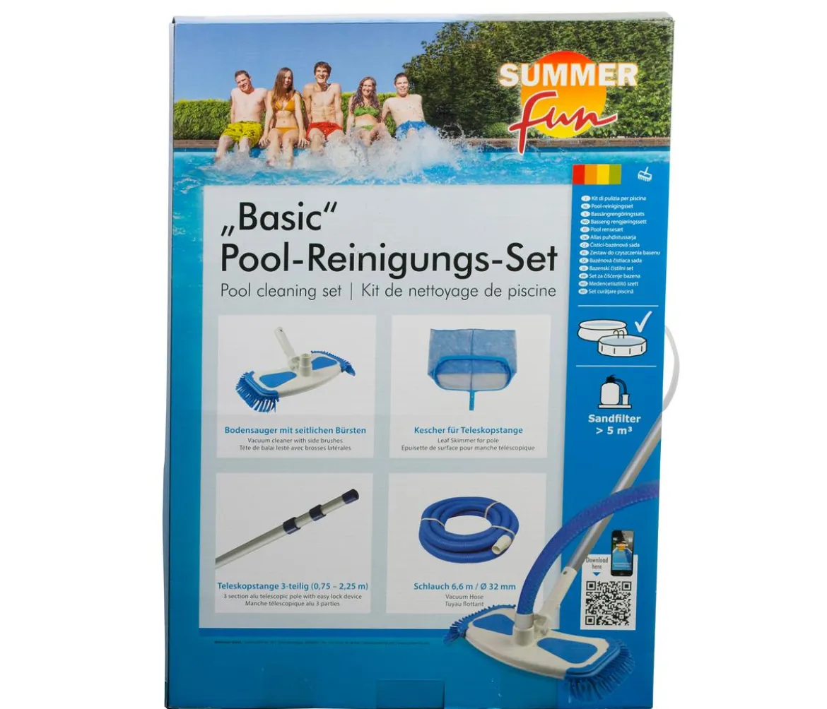 Summer Fun Poolreinigungs-Set Basic