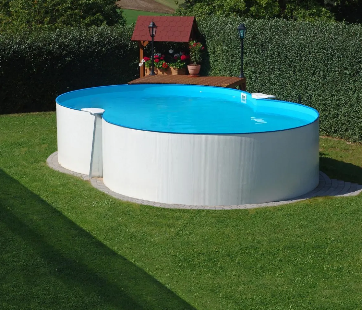 Summer Fun Stahlwandpool, Basic Pro, achtform