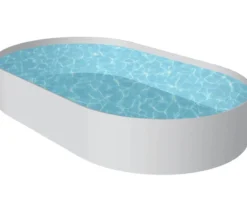 Summer Fun Stahlwandpool-Set, oval