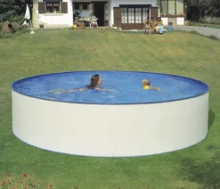 Summer Fun Stahlwandpool-Set Basic Almeira, rund, ca. Ø350/H120 cm