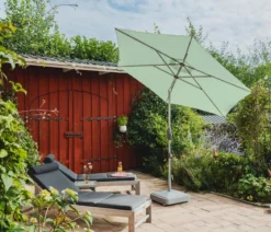 Suncomfort by Glatz Sonnenschirm Shell Turn, rund, ca. Ø300 cm