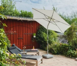 Suncomfort by Glatz Sonnenschirm Shell Turn, rund, ca. Ø300 cm