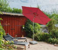 Suncomfort by Glatz Sonnenschirm Shell Turn, rund, ca. Ø300 cm