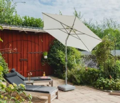 Suncomfort by Glatz Sonnenschirm Shell Turn, rund, ca. Ø300 cm