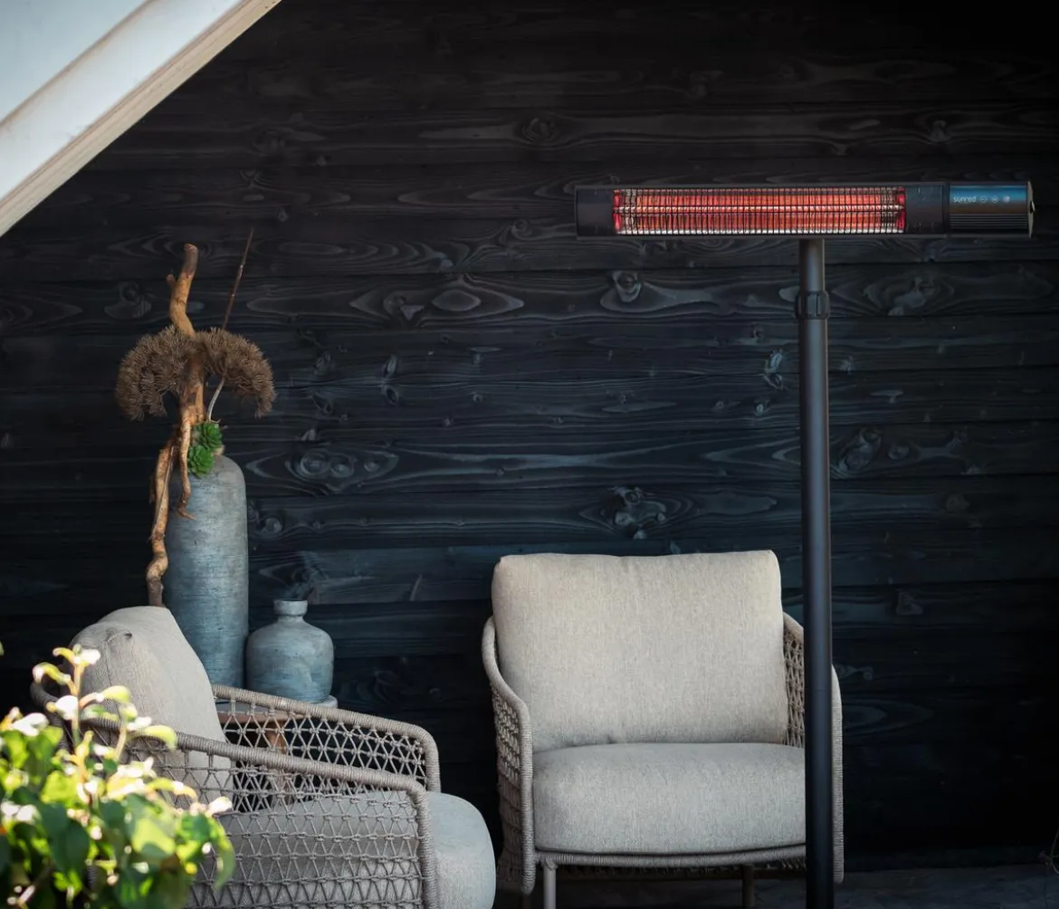 SunRed Heizstrahler Dark Standing 2500 Watt, ca. B82/H198/T41 cm