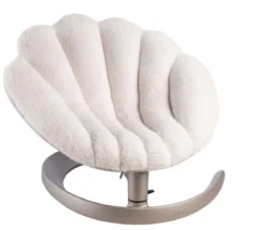 Tavo schwingendes Haustierbett Shell, ca. B78,5/H43-57/T66-73 cm