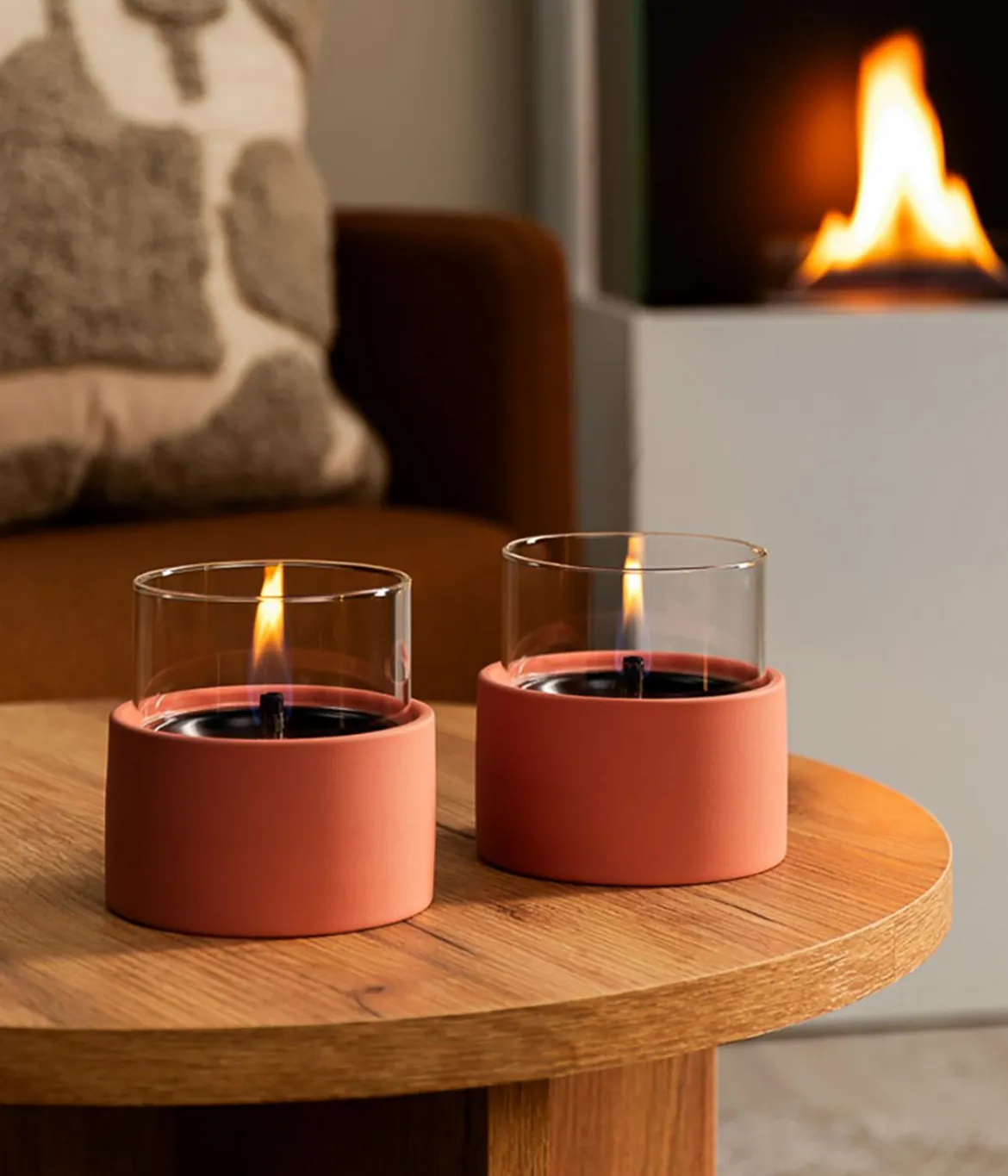 Tenderflame Breeze 10 Peach, ca. Ø11/H10,7 cm